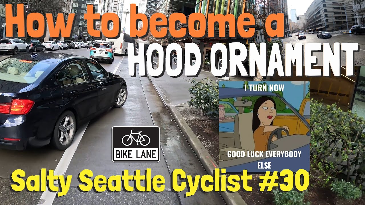 Salty Seattle Cyclist #30 😒