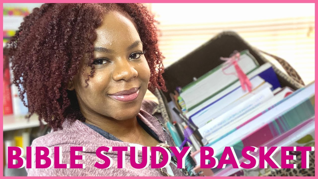 What's in My Bible Study Basket | Quiet Time With God | Morning Devotional Bible Supplies