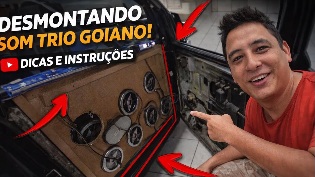 VOCÊ NÃO VAI ACREDITAR COMO ESSA PORTA DE SOM TRIO GOIANO É PRESA