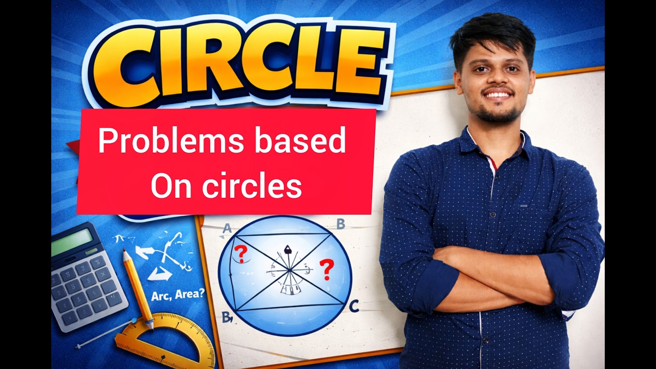 Circle problems on circle(part-2)