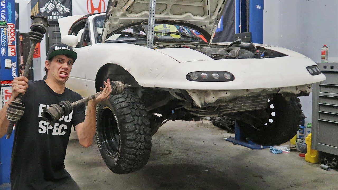 EVERYTHING BROKEN ON THE OFF ROAD MIATA!