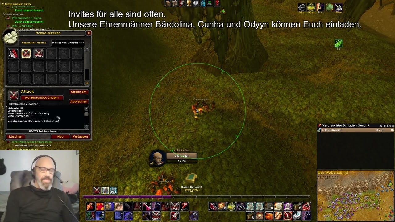 Barlow StreamArchiv - GorN 19  Tage bis Burning Crusade  L43 Prot Krieger |  19.01.2026 - Stream 1