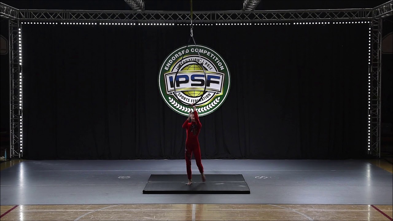 Mistrzostwa Polski Aerial Hoop IPSF 2019 - JULIA SZYMCZAK - I miejsce Elite Novice Mixed