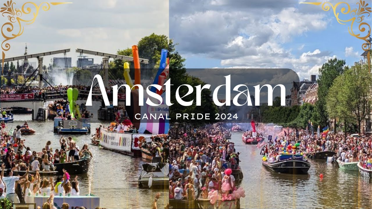 Amsterdam Canal Pride 2024 - Full Tour