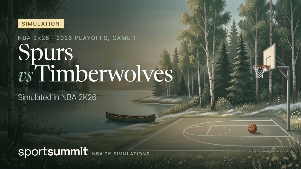 NBA 2K26 Simulation: Spurs vs Timberwolves (2026 Playoffs, Game 1)