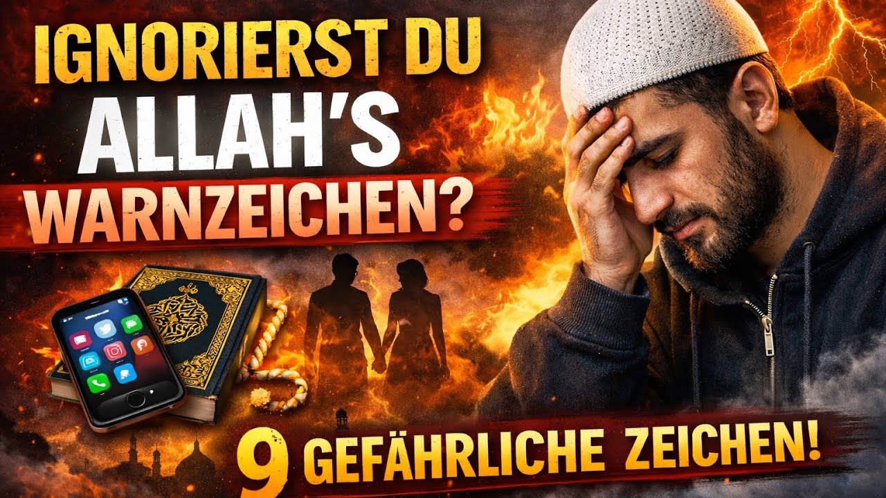 9 Zeichen, dass Allah nicht zufrieden mit dir ist.