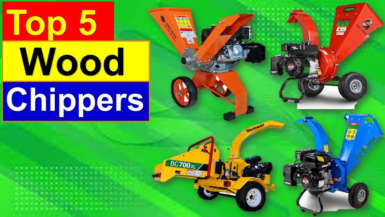 ✅TOP 5 Best Wood Chippers