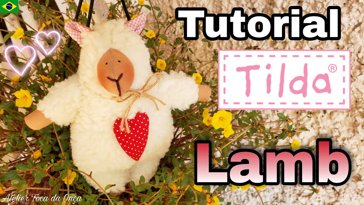 OVELHA TILDA| COMO FAZER (Tutorial Completo) Tilda's Friends/ Tone Finnanger- Crafting Springtime 🐑