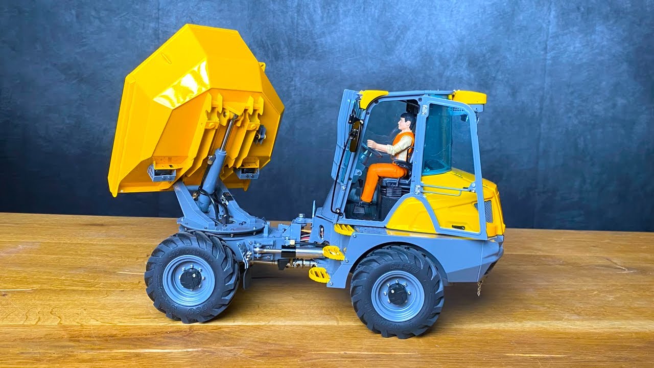 AWESOME RC TRUCK MECALAC 6MDX by LESU / GLKU