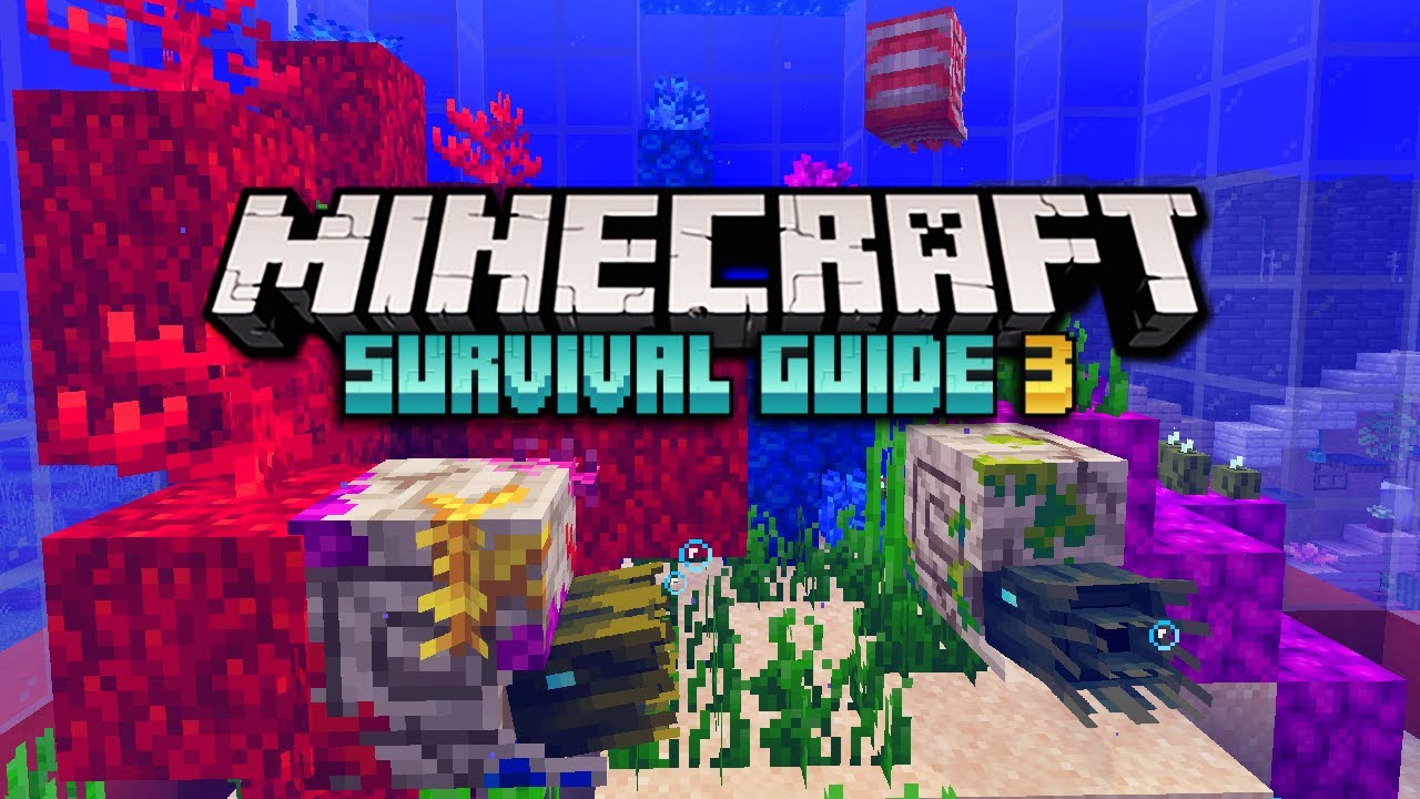 Nautilus & Coral Reefs! ▫ Minecraft Survival Guide S3 ▫ Tutorial Let's Play [Ep.129]