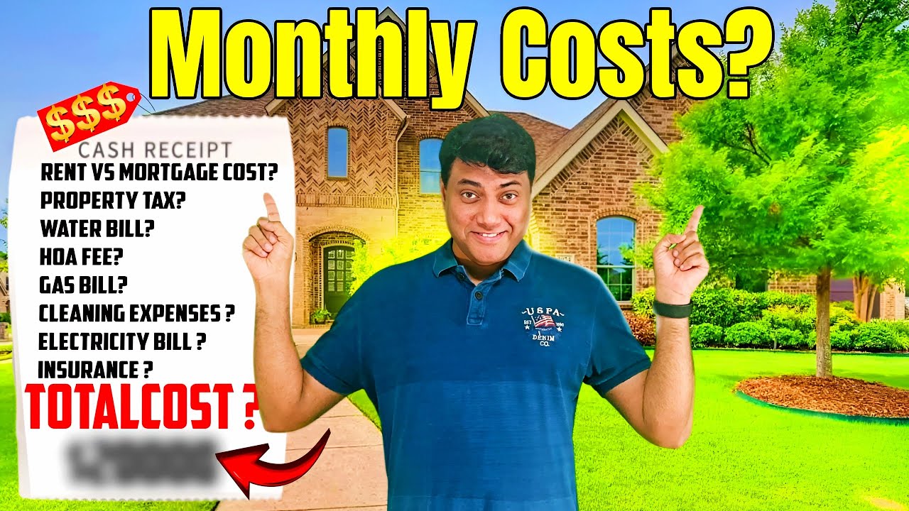 Rent vs Buy? My Monthly Expenses Living in a Home vs Apartment in America