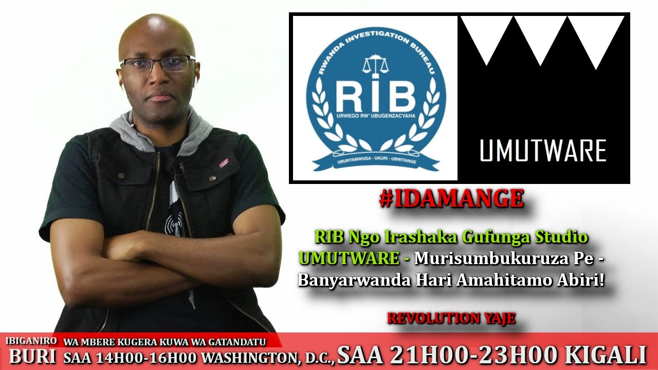 RIB Ngo Irashaka Gufunga Studio UMUTWARE - Murisumbukuruza Pe - Banyarwanda Hari Amahitamo Abiri