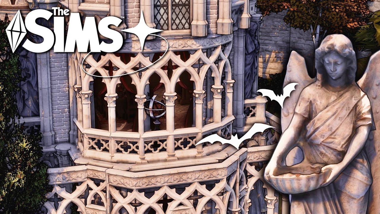 Vampire Tower ✦ Sims 4 Stop Motion Build