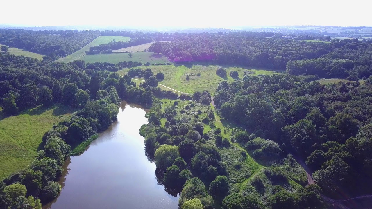 Trent Park Flyover Enfield London DJI Mavic Pro 4K Drone Video Footage