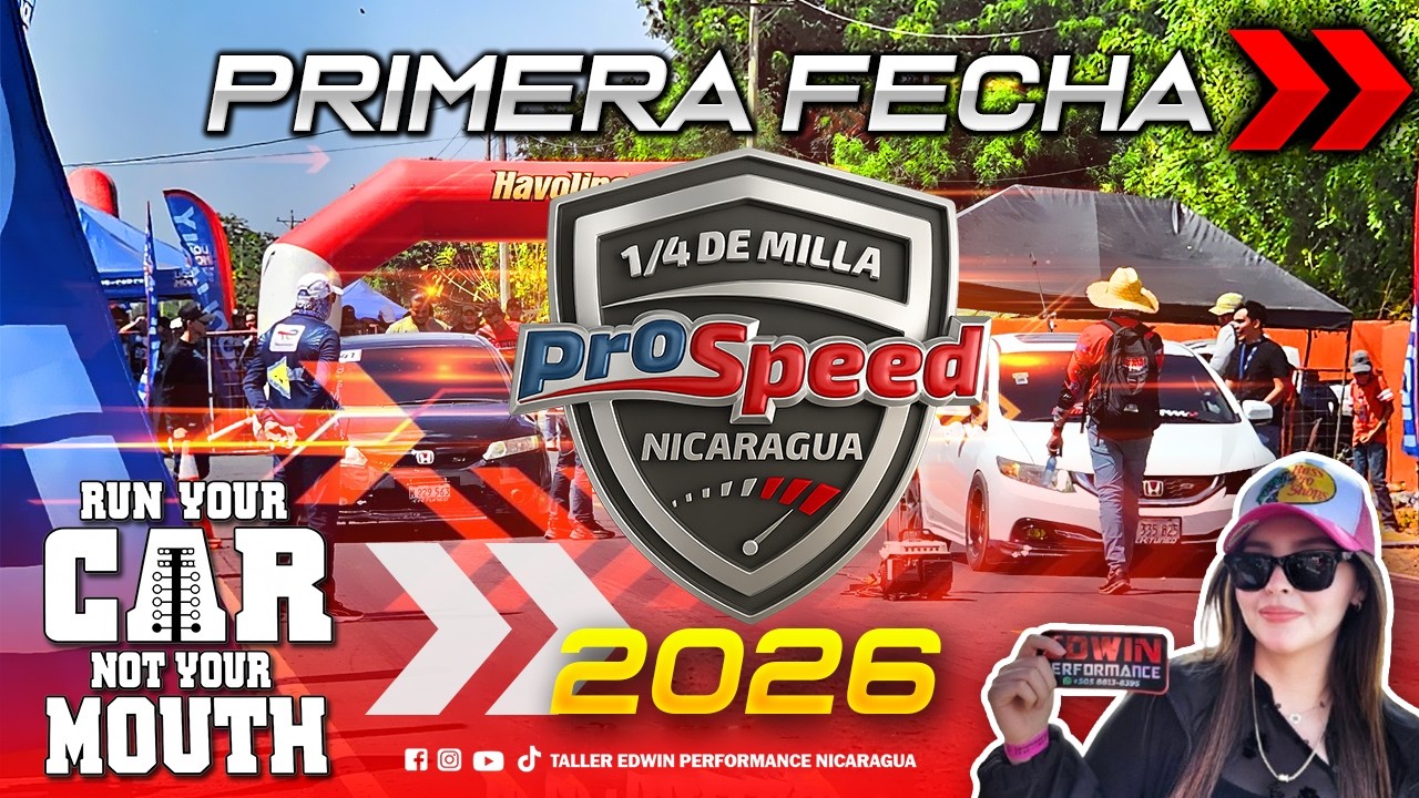 Primera FECHA ½ de MILLA PROSPEED 2026 -Edwin Performance
