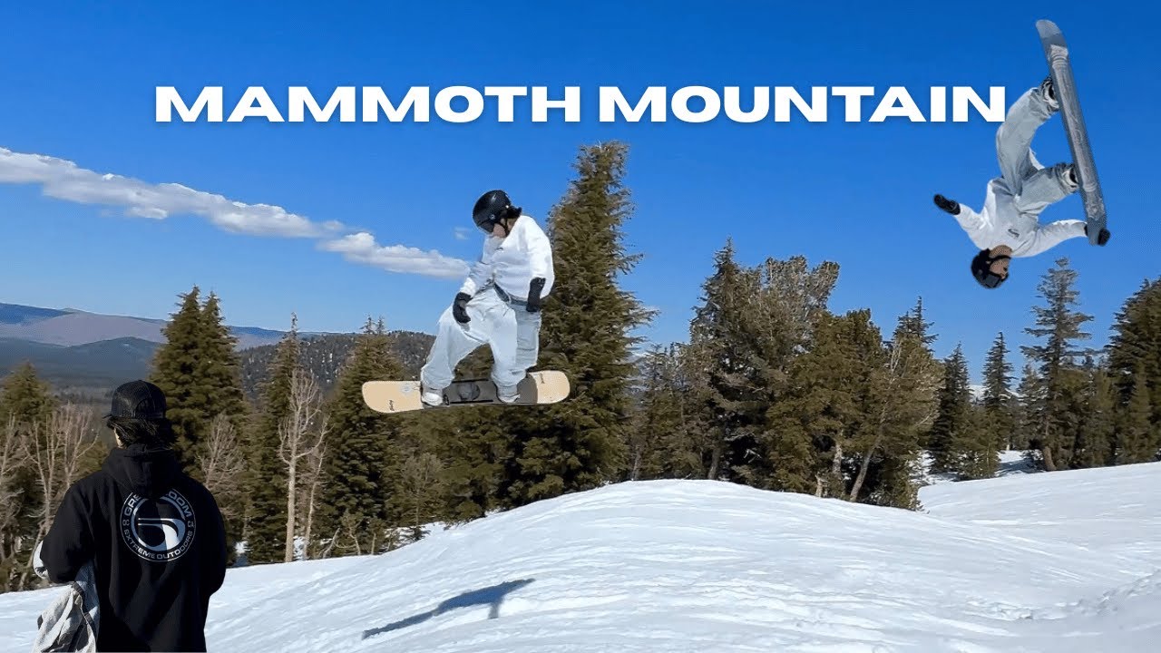 IS MAMMOTH THE BEST SKI RESORT? (SNOWBOARDING)