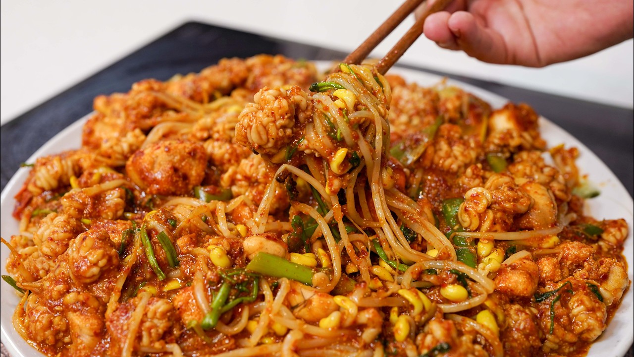 2만원으로 5명은 거뜬 합니다.진짜 맛있는 콩나물찜 레시피
