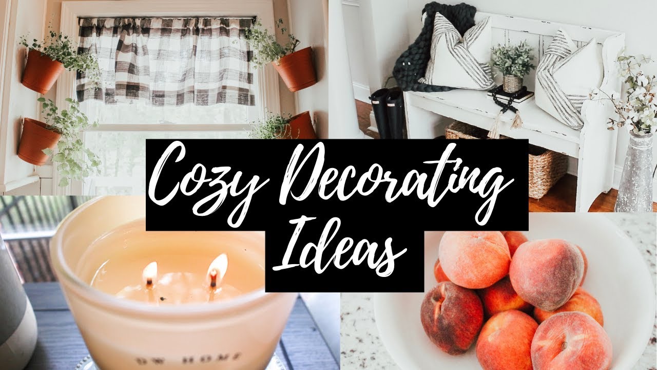 ✨COZY DECORATING TIPS 🏡 WARM AND COZY DECORATING IDEAS 2019 🌿