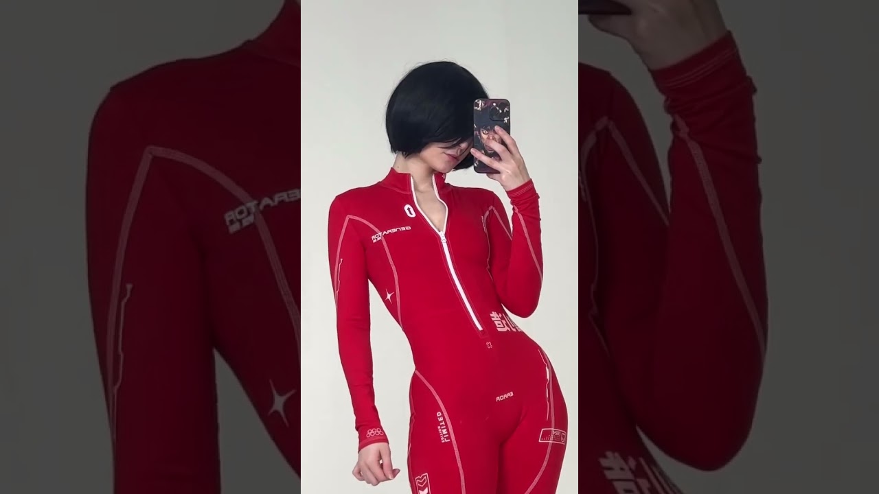 Cyberpunk Style 2025: Russian Girl in Tight Futuristic Outfit | Cyberpunk Cosplay