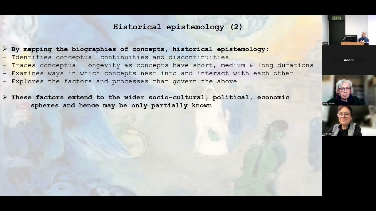 The historical epistemology of empathy - Professor Ivana S Marková