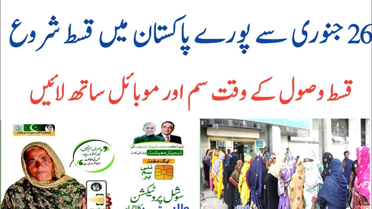 26 January All Pakistan Mein Bisp Kist Start|Wallet Sim Update|8171 Sims|8171|