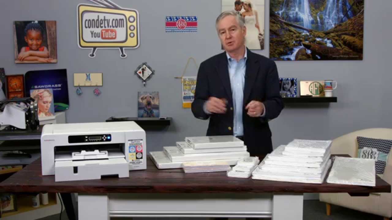 Sawgrass Dye Sublimation Virtuoso SG800 Printer Evaluation Video #3 of 4 -