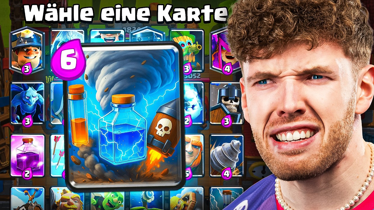 😱🤯NUR ZAUBER WÄHLEN, BIS ICH RAUSFLIEGE... (unmöglich?) | Clash Royale Deutsch