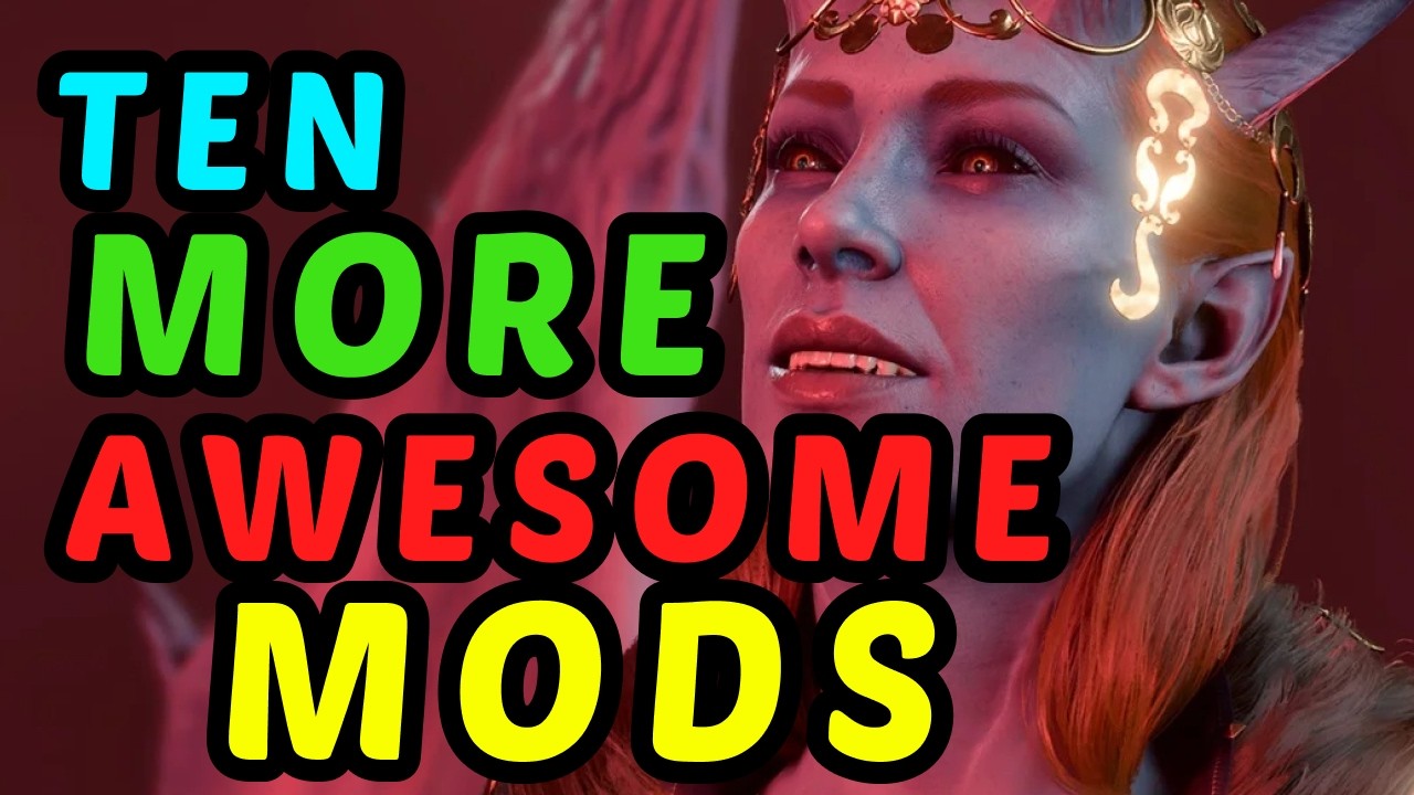 TEN MORE GREAT MODS for Consoles / Macs / PC - BG3 Mod Highlights April 2026