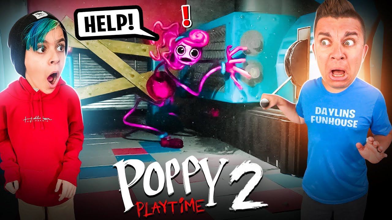MOMMY LONG LEGS DEATH! Poppy Playtime Chapter 2 ENDING (Part 3)