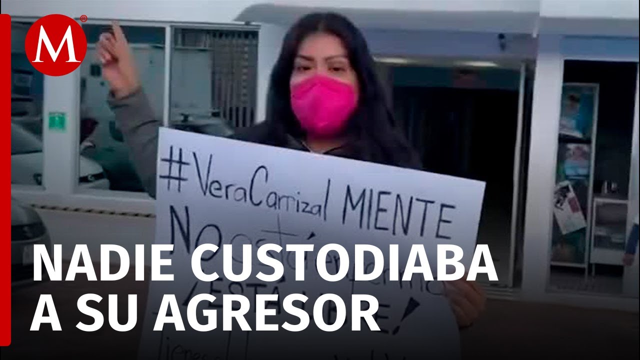 María Elena Ríos denuncia que su agresor ya NO está en el hospital
