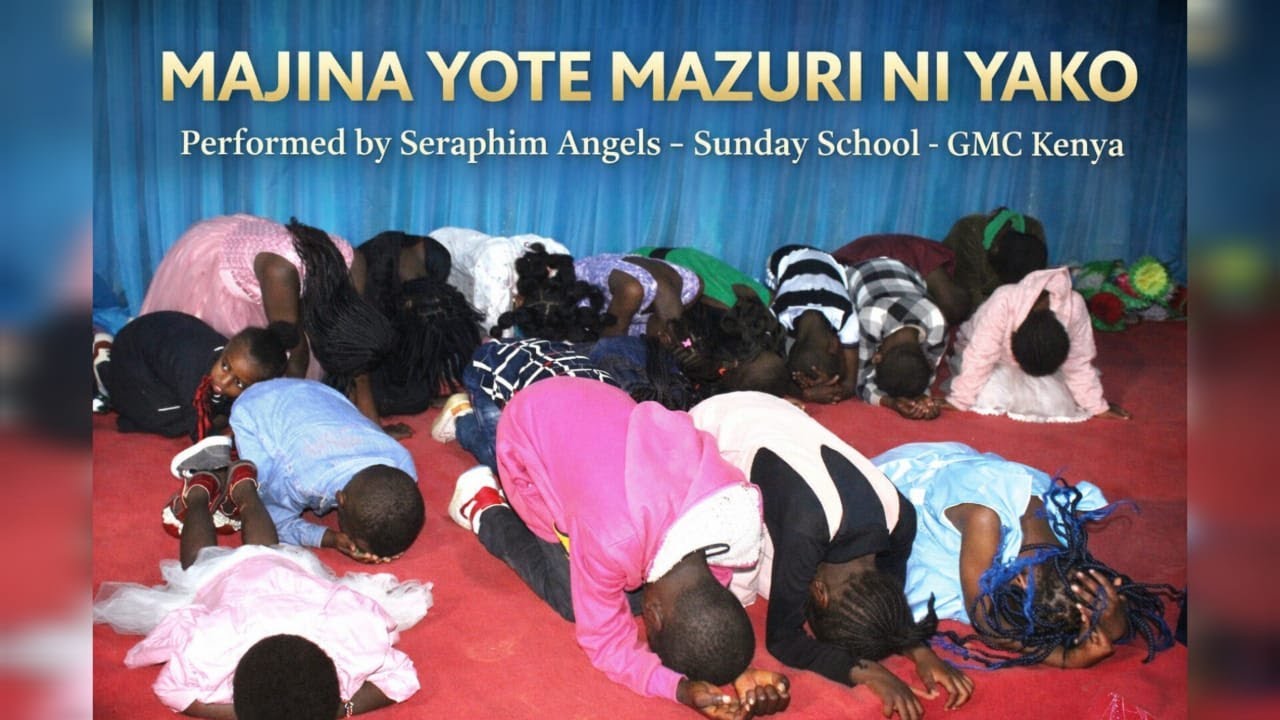 MAJINA YOTE Perfomed by Seraphim Angels-Sunday School-GMC Kenya.