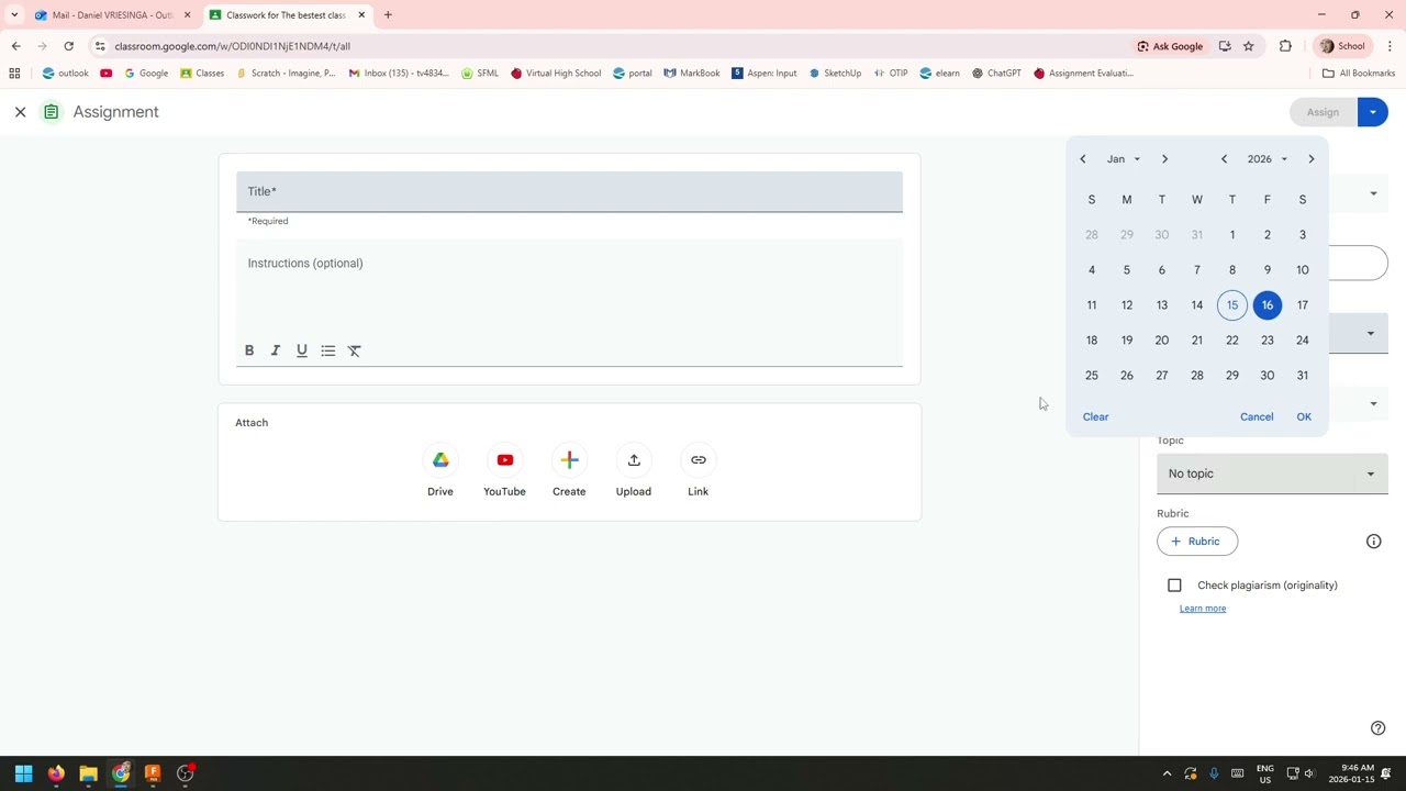 How to add grades in Google Classroom