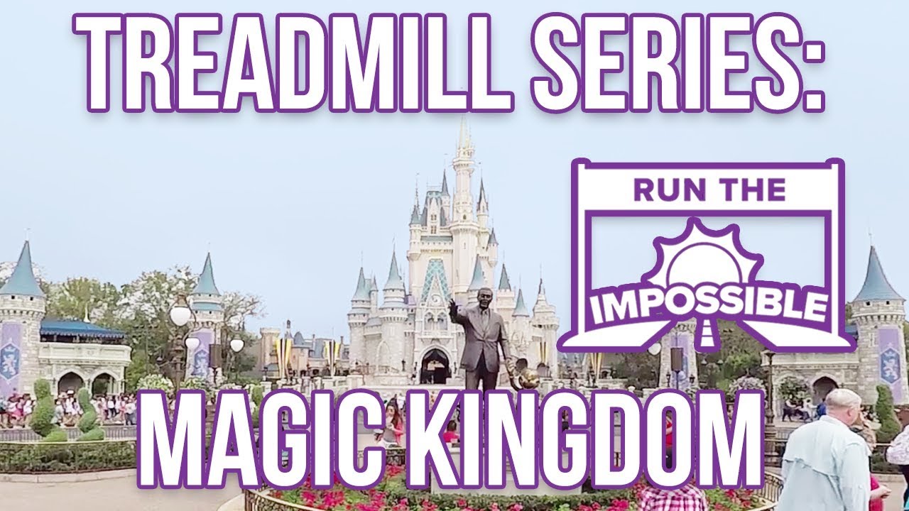 Walt Disney World Magic Kingdom Treadmill Workout Full Park Steady Walkthrough