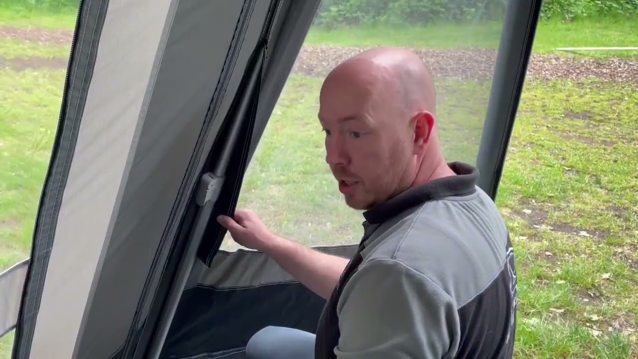 opzetinstructie voortent ('normale' caravan)