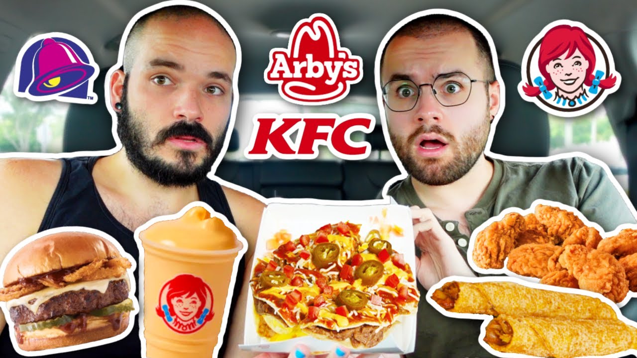 We tried 6 NEW Fast Food Items + LIFE UPDATE! Taco Bell, Wendy's, KFC and Arby's!