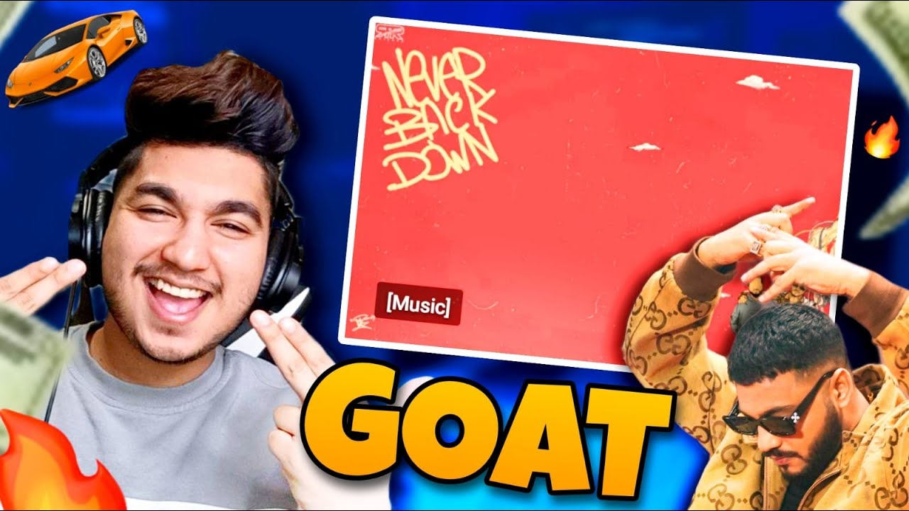 RAFTAAR WROTE THIS SONG FOR ME!! NEVER BACK DOWN - RAFTAAR
