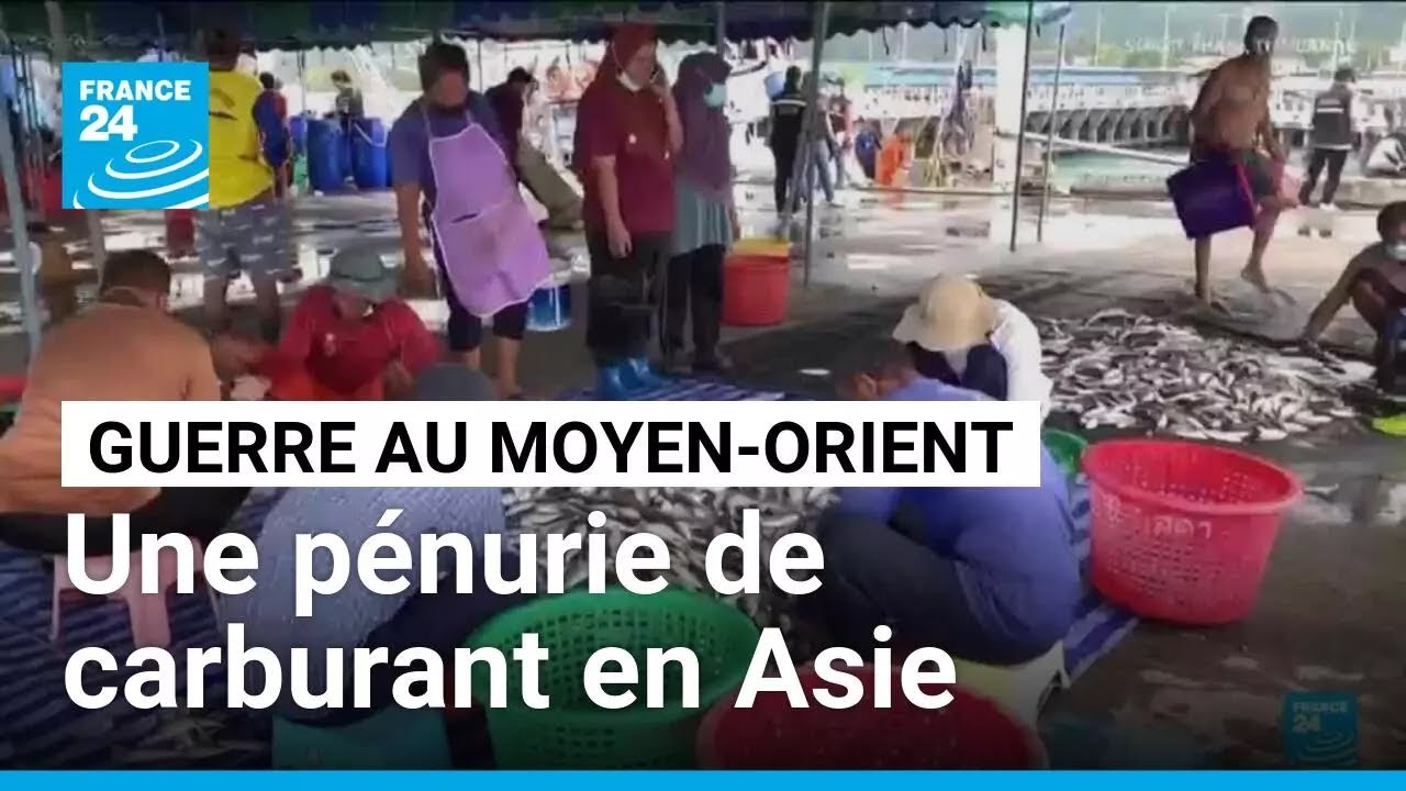 L'Asie touch&eacute;e par une p&eacute;nurie de carburant, cons&eacute;quence de la guerre au Moyen-Orient