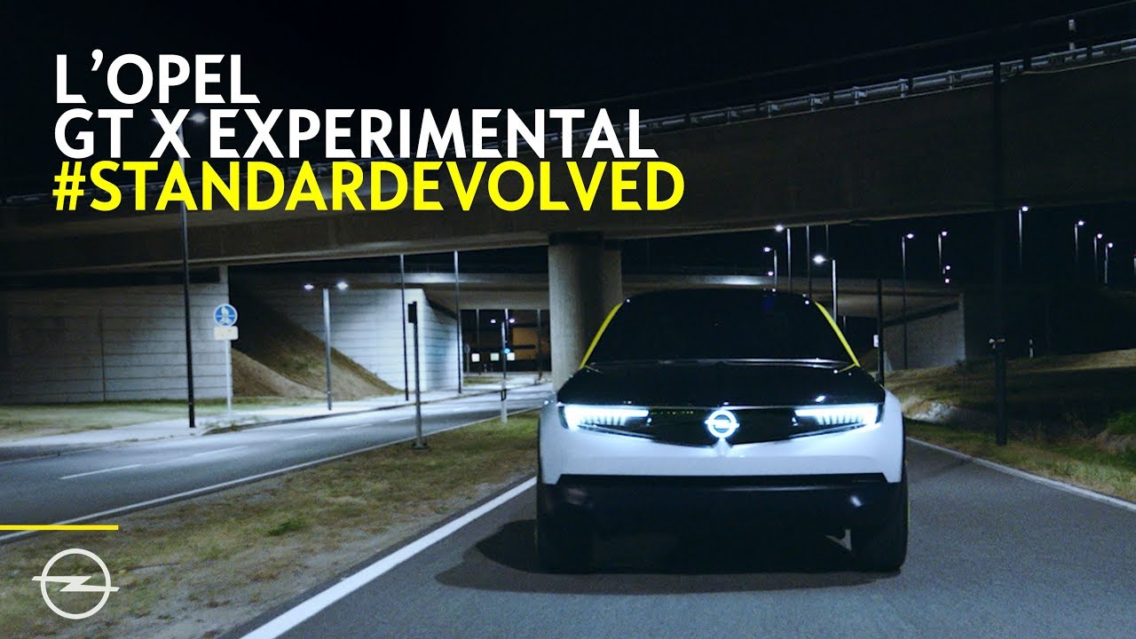 #StandardEvolved : Opel GT X Experimental | Teaser