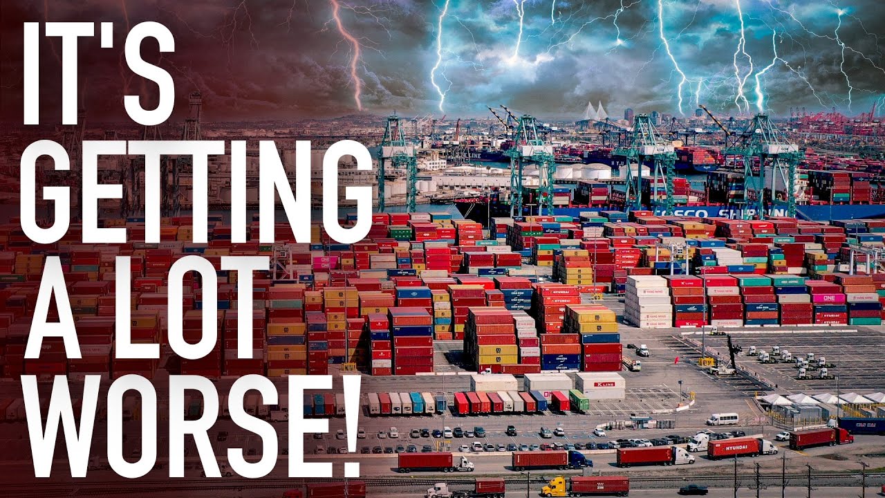 An Insider Revealed Containers Piled Up As Far As The Eye Can See As Supply Chain Crisis Deepens