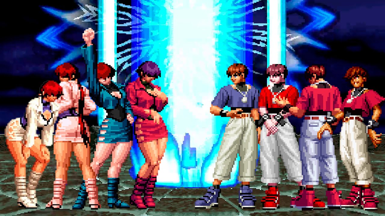 [KOF Mugen] Shermie Team vs Chris Team