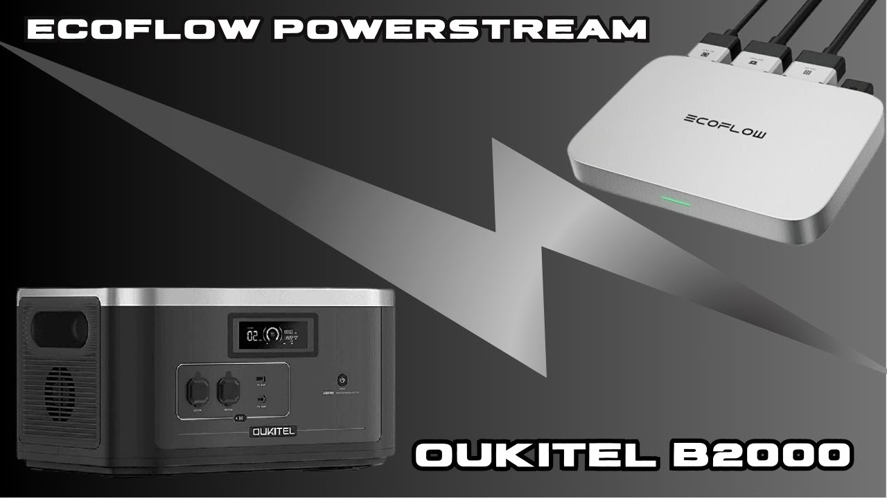 Combo EcofloW PowerStream   Oukitel B2000 ‐