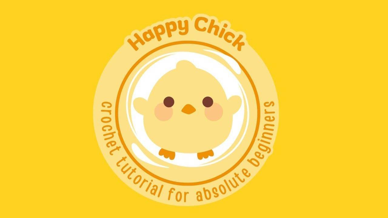 ⭐ crochet baby chick tutorial for absolute beginners ⭐