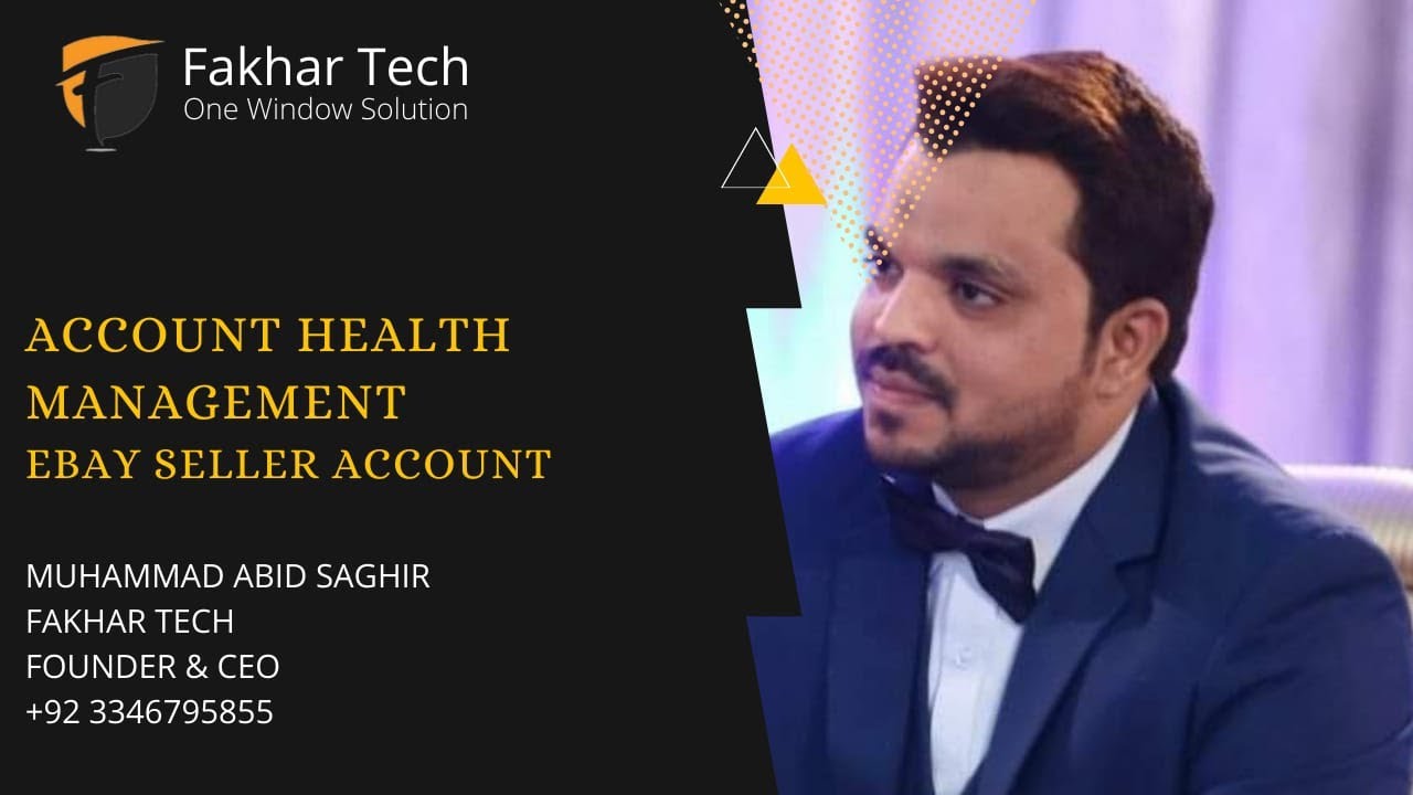 Concept of Account Health management for eBay sellers