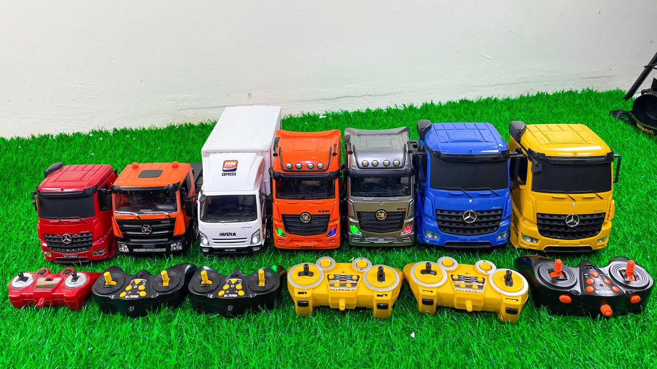 Kumpulan Mobil R|C Truck Trailer, Truck box, Truck Container 