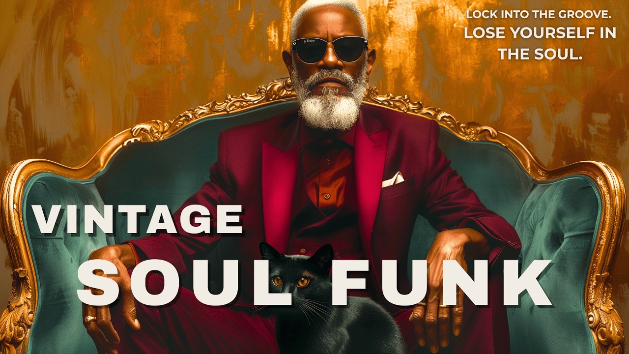 Vintage Soul Funk Groove 🎷 Retro Soul Music | Smooth Funky Vibes & Old School Energy