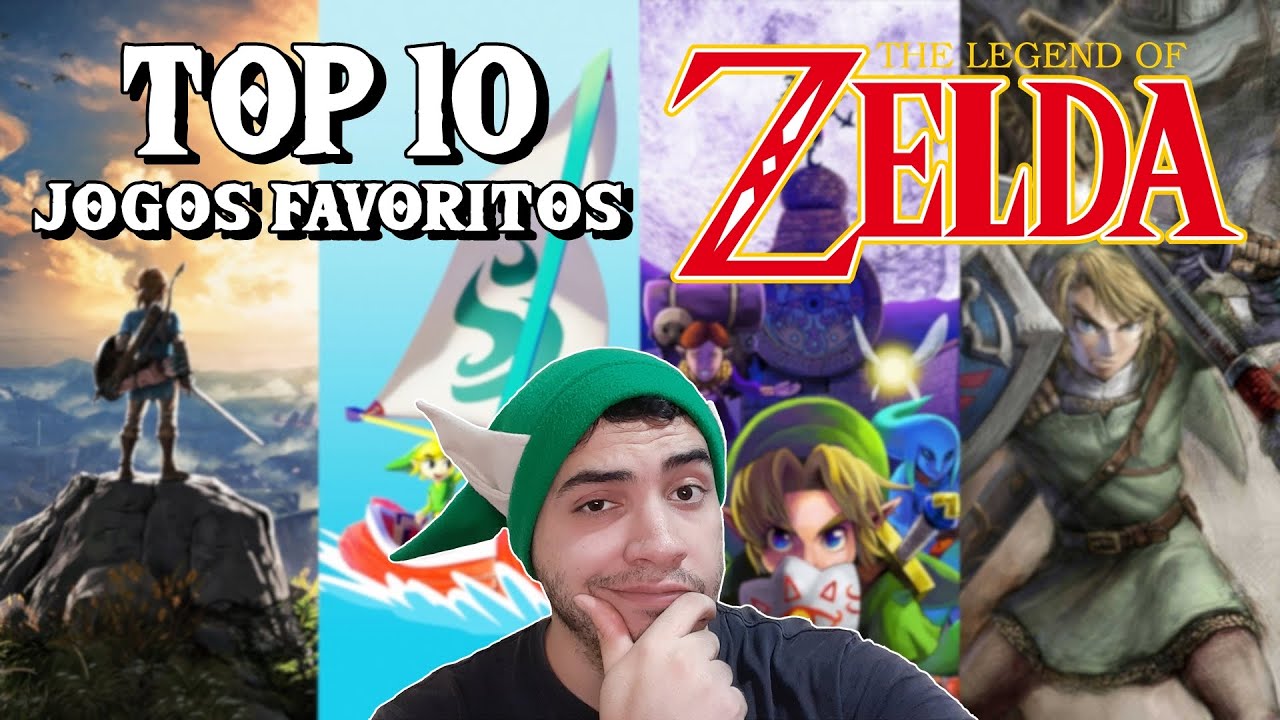 Meu TOP 10 Jogos Favoritos de ZELDA