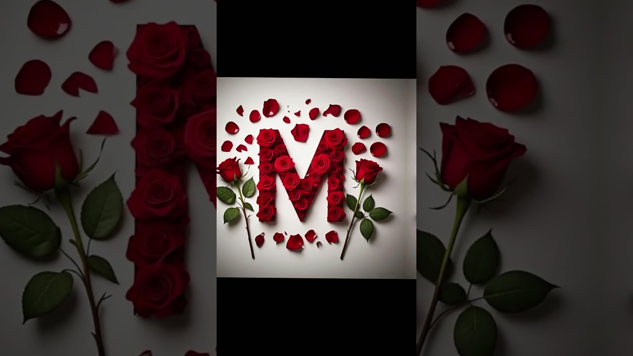 cute love letter m ✨ 