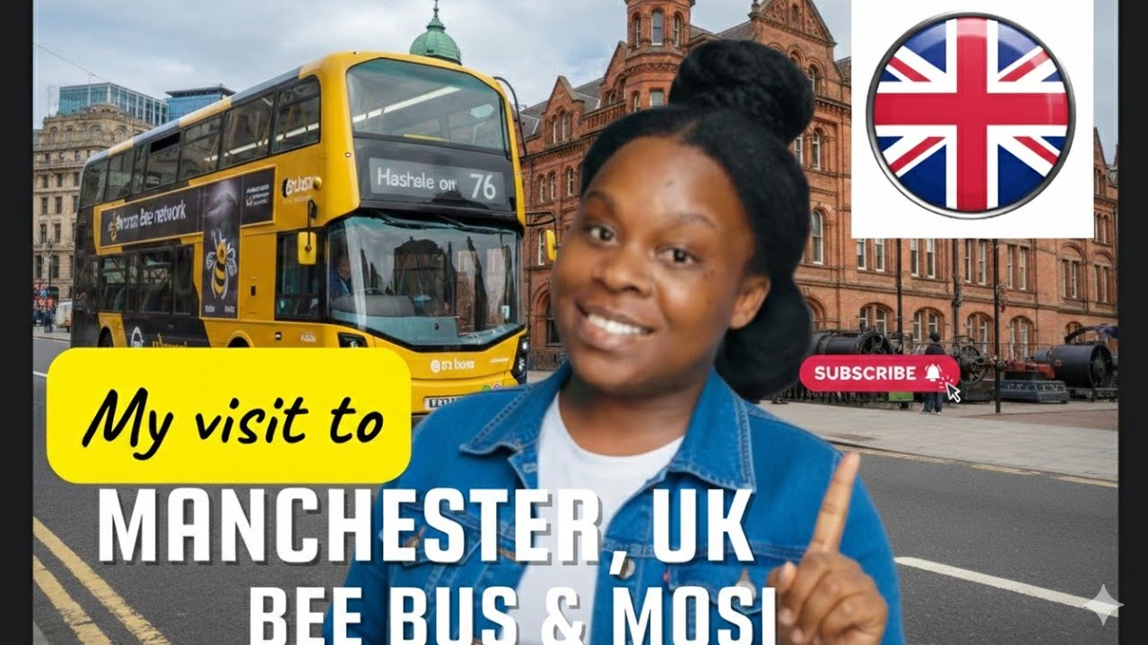 MANCHESTER bus tour and science and industry museum 🇬🇧 | United Kingdom vlog | TRAVEL WITH SHEV 