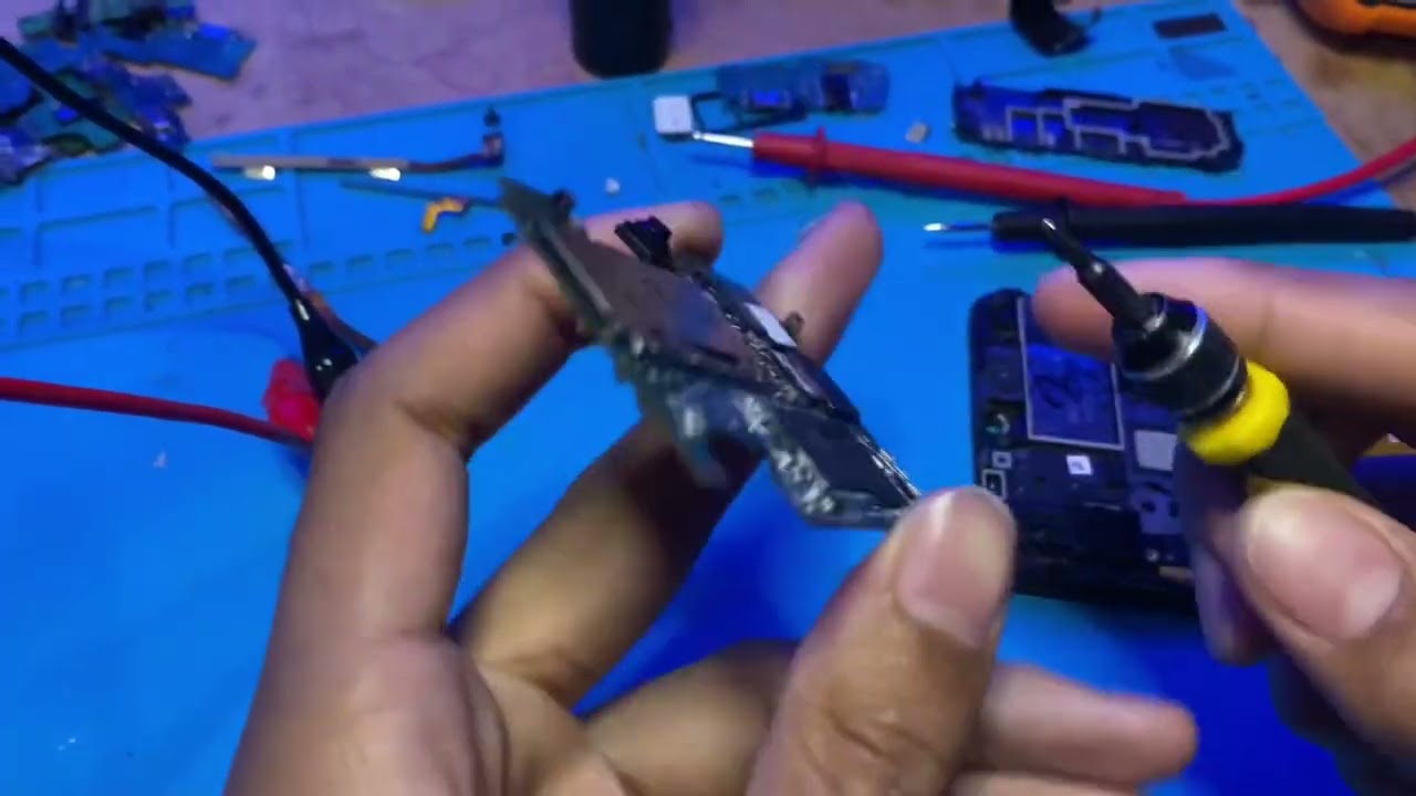 Samsung A12 não liga analise completa.parte 1 Assistência técnica de celular