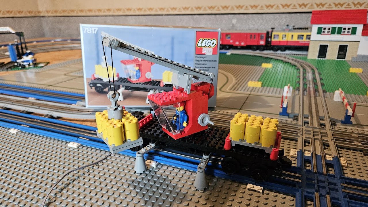 LEGO-Bauvideo: Kranwagen 7817